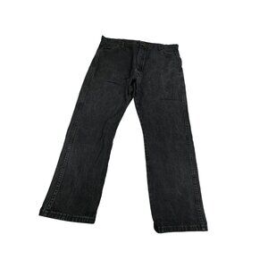 Wrangler Black Jeans 13MWZWK Men’s Size 42x30 Cowboy Cut Original Fit Vintage
